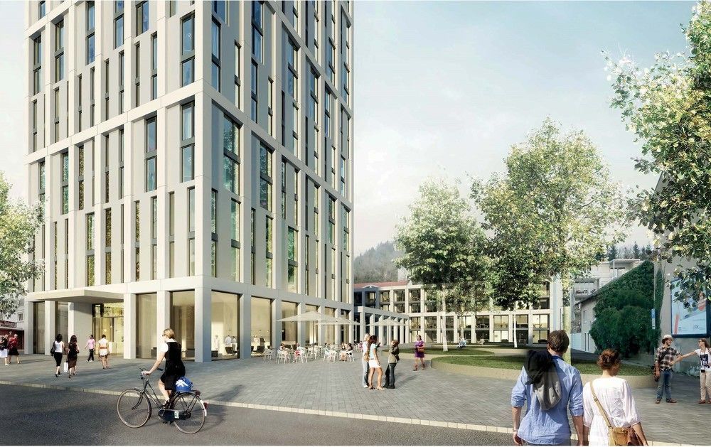 Hotel Stadt Loerrach エクステリア 写真